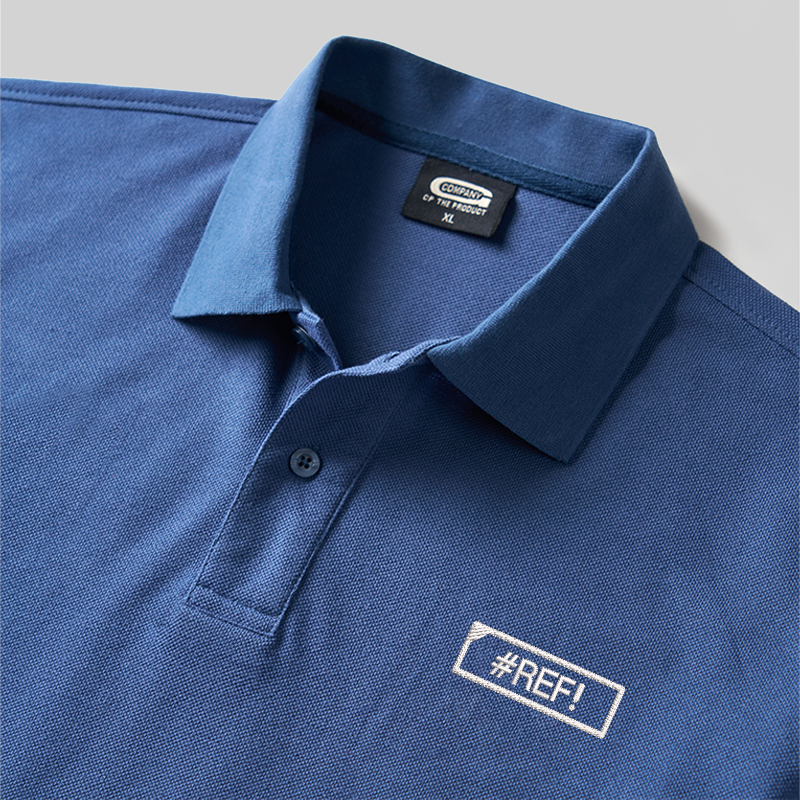 Polo brodé Geek
