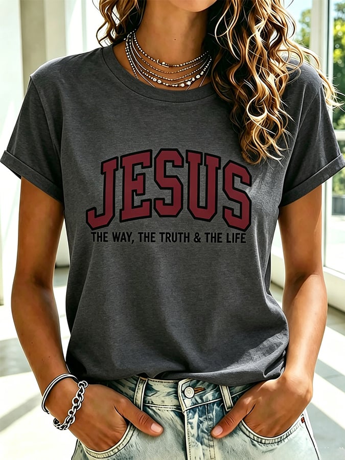 Women's  Faith  Printing  Top