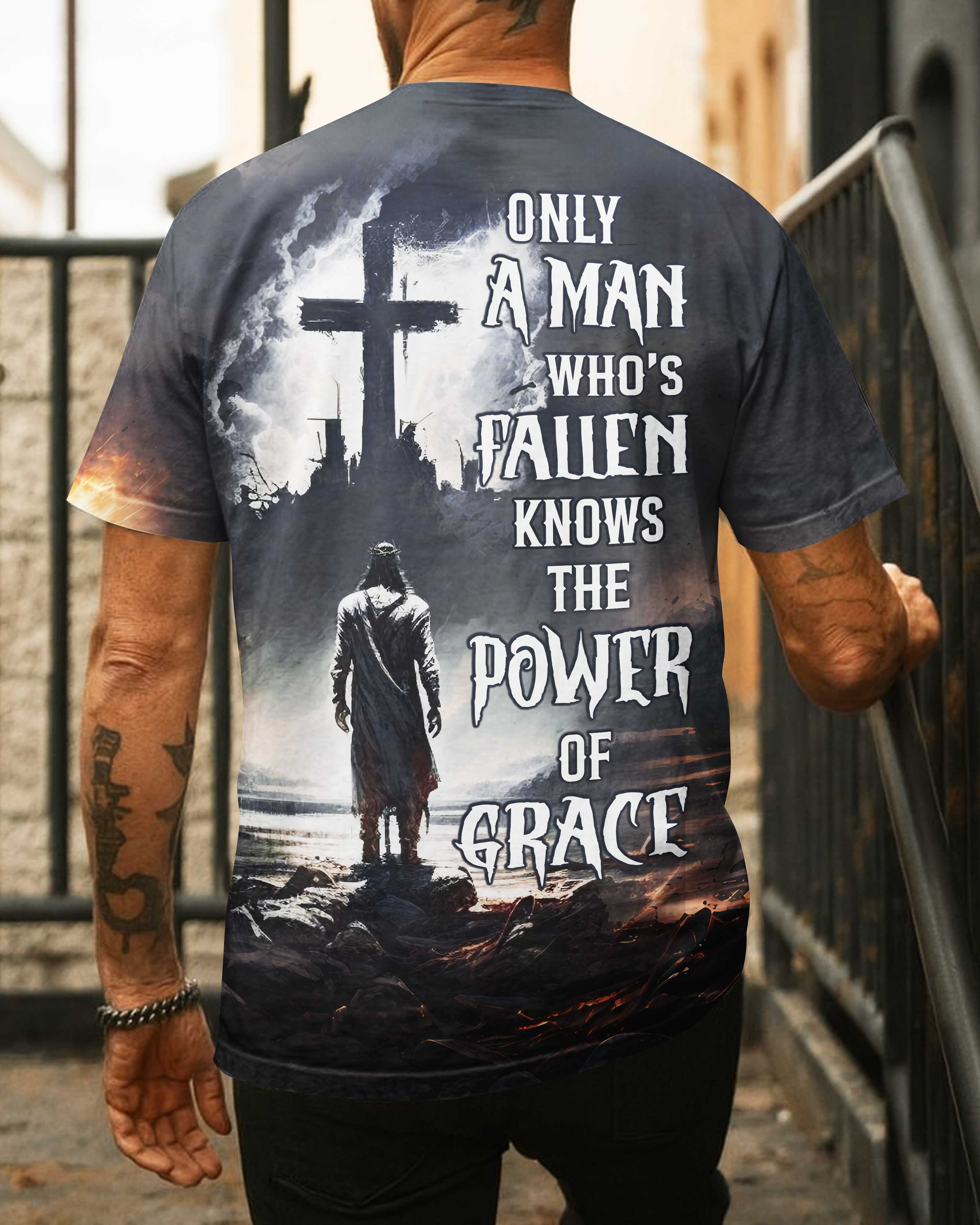 Only A Man Who's Fallen T-Shirt