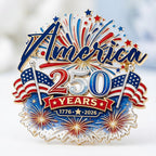 US 250th Anniversary Brooch Pin