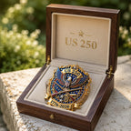 250 Years of Patriotism (1776-2026) Commemorative Brooch