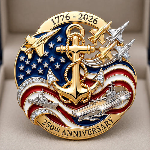 250th Anniversary of American Independence Brooch