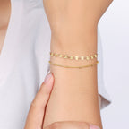Mohnblumen-Armband-Set