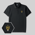 Besticktes Polo-Shirt „Idea Geek“