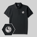 Polo brodé "Geek du badge galactique"