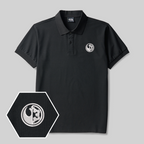 Polo brodé "Geek du badge galactique"