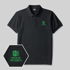 Freak In The Sheets Geek Besticktes Poloshirt