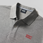 Don't Panic Geek Besticktes Poloshirt