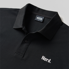 Polo brodé Nerd Geek