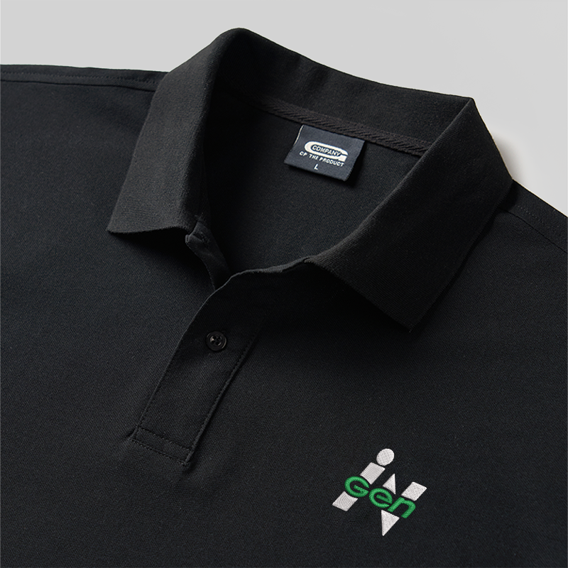 Gen Geek Embroidered Polo Shirt