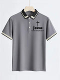 Herren Faith Print Freizeit-Oberteil