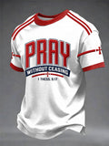 Herren-T-Shirt mit „PRAY WITHOUT CEASING“-Aufdruck