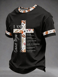 Sportliches T-Shirt mit kurzen Ärmeln für Jungen als Firmungsgeschenk