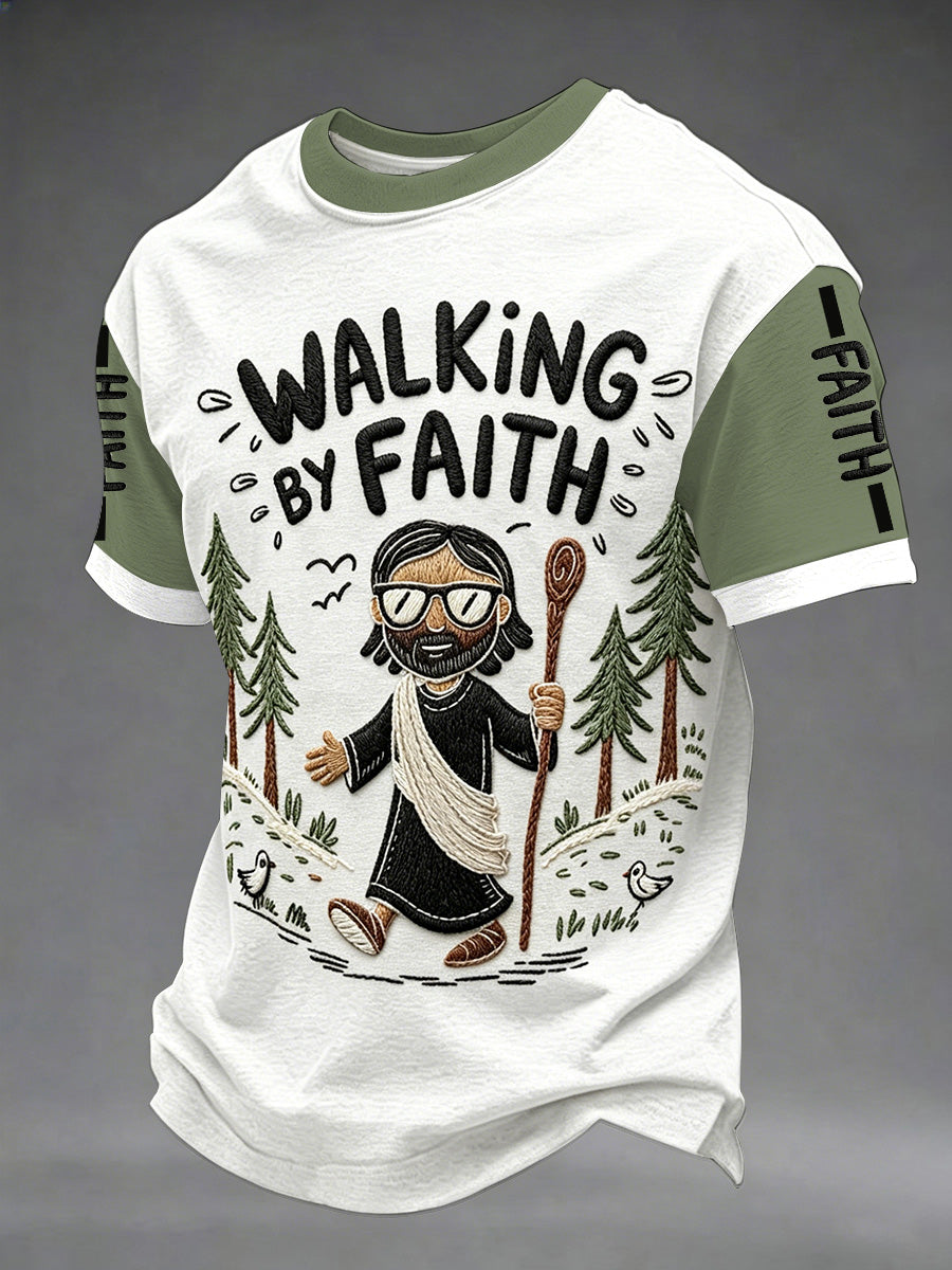 Herren-T-Shirt mit christlichem Aufdruck