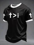 Herren T-Shirt mit "Faith"-Aufdruck