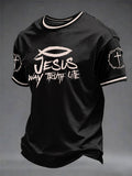 Herren T-Shirt mit "Faith"-Aufdruck