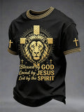 Herren-T-Shirt mit christlichem Aufdruck