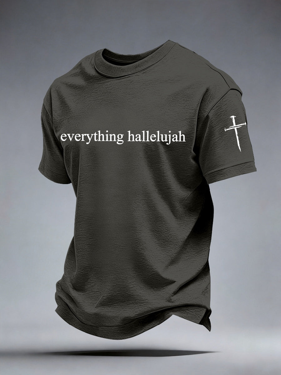Men's Everything Hallelujah Print T-Shirt