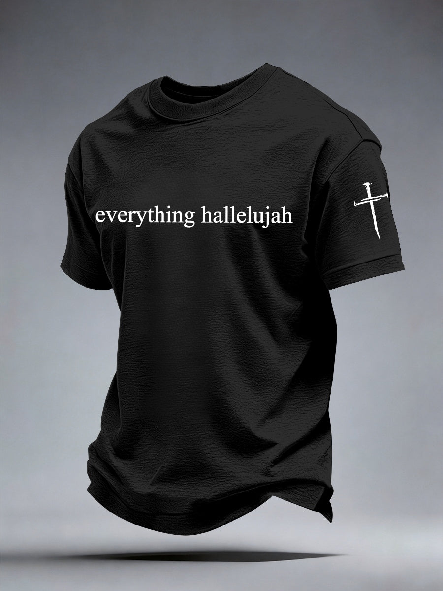 Men's Everything Hallelujah Print T-Shirt
