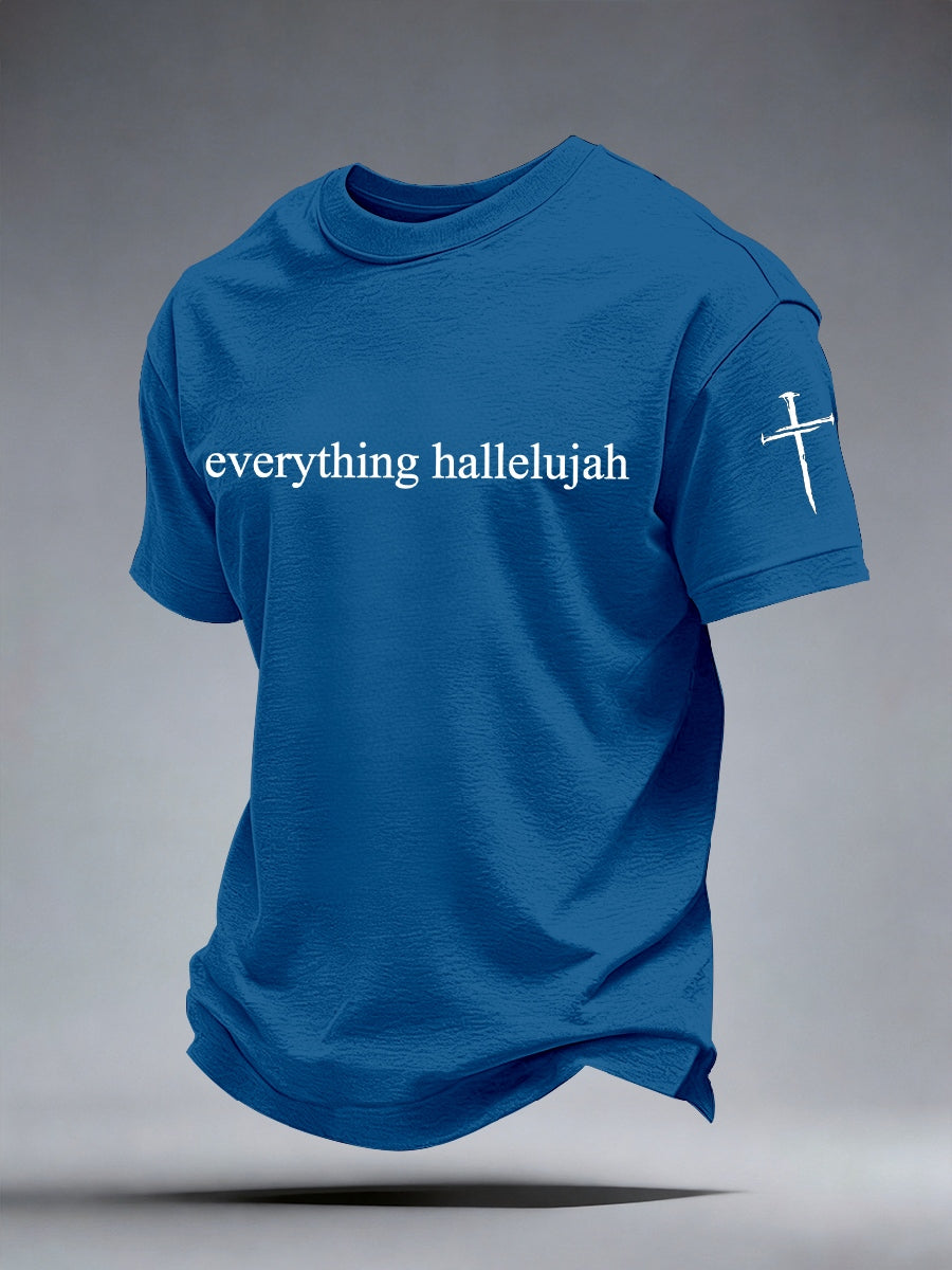 Men's Everything Hallelujah Print T-Shirt