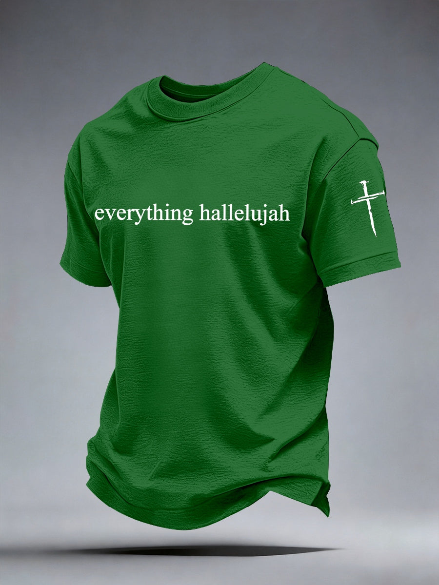Men's Everything Hallelujah Print T-Shirt