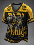 Herren Fiaith V-Ausschnitt T-Shirt