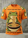 Herren-T-Shirts „Schmecket und sehet, wie freundlich der HERR ist“