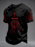 Herren T-Shirt mit "Faith"-Print