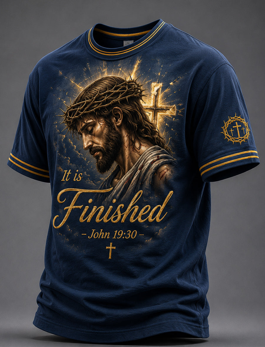 Herren-T-Shirt mit christlichem Aufdruck „Jesus Der Weg Die Wahrheit Das Leben“