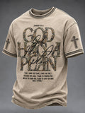 Men's God Has A Plan Short Sleeves T-shirt