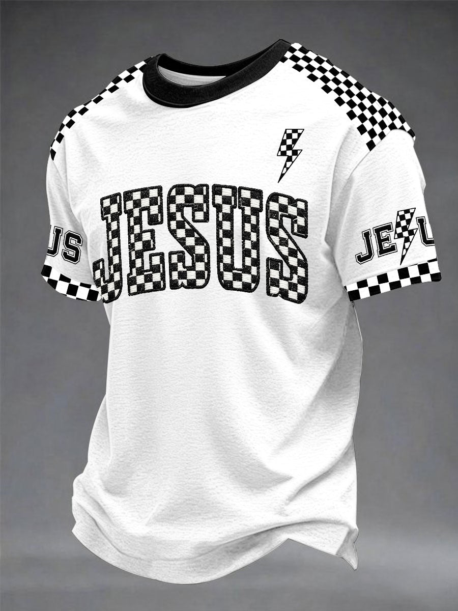 Men's Jesus Christian Casual Unisex T-shirt