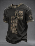 T-shirt homme manches courtes Le Chemin, la Vérité et la Vie