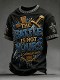 Men's 'The battle is not yours 2 Chronicles 20:15' T-shirts