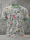 Herren T-Shirt mit christlichem Glaubensaufdruck