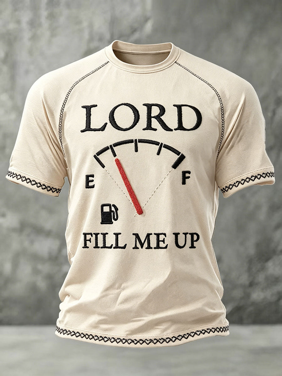 Lustiges T-Shirt mit Christus-Aufdruck für Herren, Freizeit