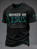 Men's Even Jesus Had a Fish Story short sleeves t-shirt