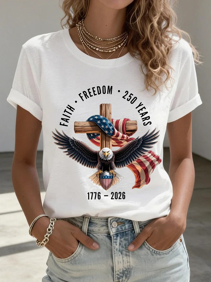 Women's American 250th Anniversary T-Shirt