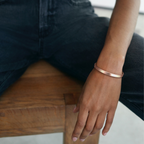 Nicht Schwestern durch Blut, aber Schwestern durch Herz Manschettenarmband