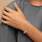 Nicht Schwestern durch Blut, aber Schwestern durch Herz Manschettenarmband
