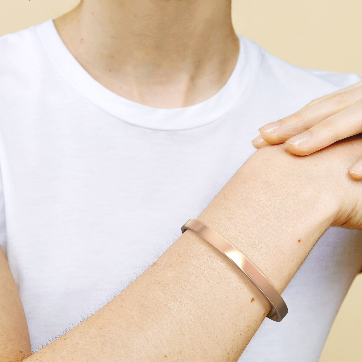 Nicht Schwestern durch Blut, aber Schwestern durch Herz Manschettenarmband